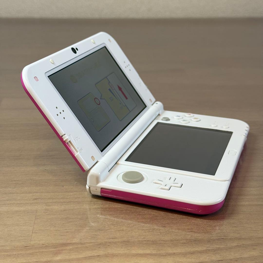 4-159【訳ありジャンク】Newニンテンドー3DS LL ピンク×ホワイト