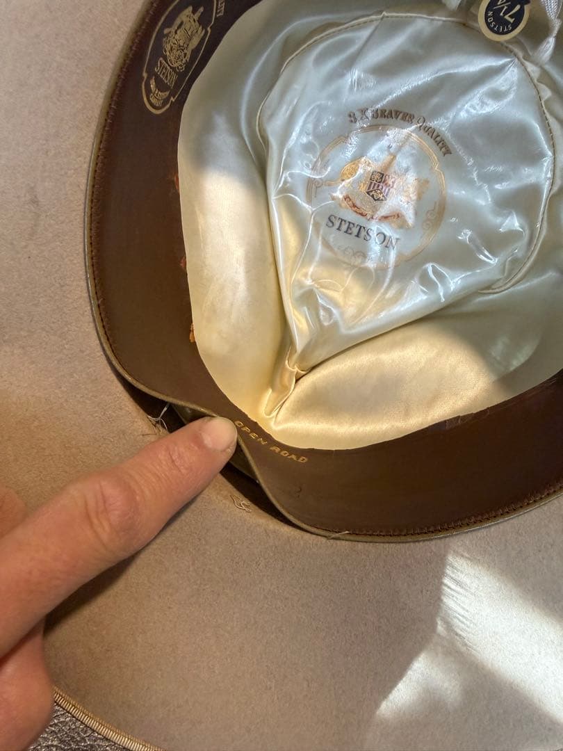 50's STETSON 58.5CM ヴィンテージ ハット