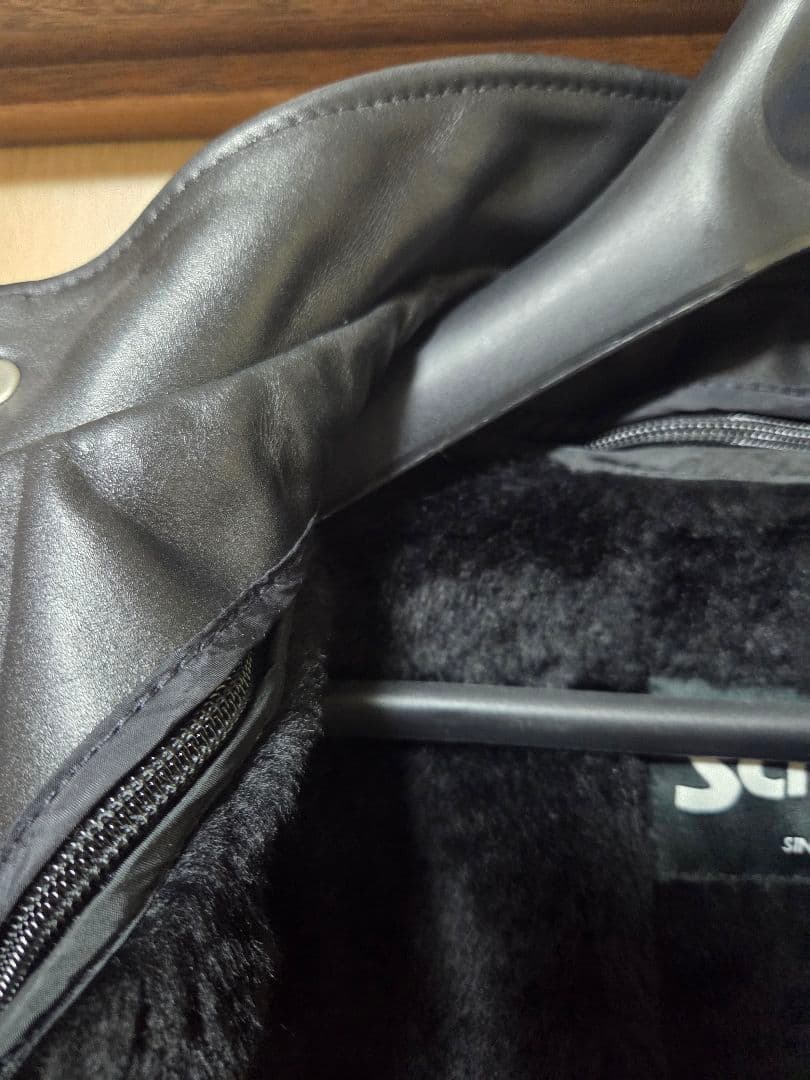 schott 641 シングルライダース 42 ボアライナー付き