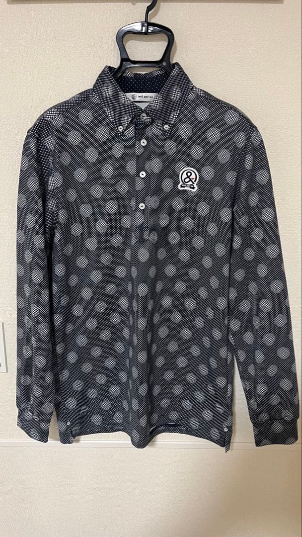 【美品】アンパスィ　ボタンダウンシャツ　裏起毛