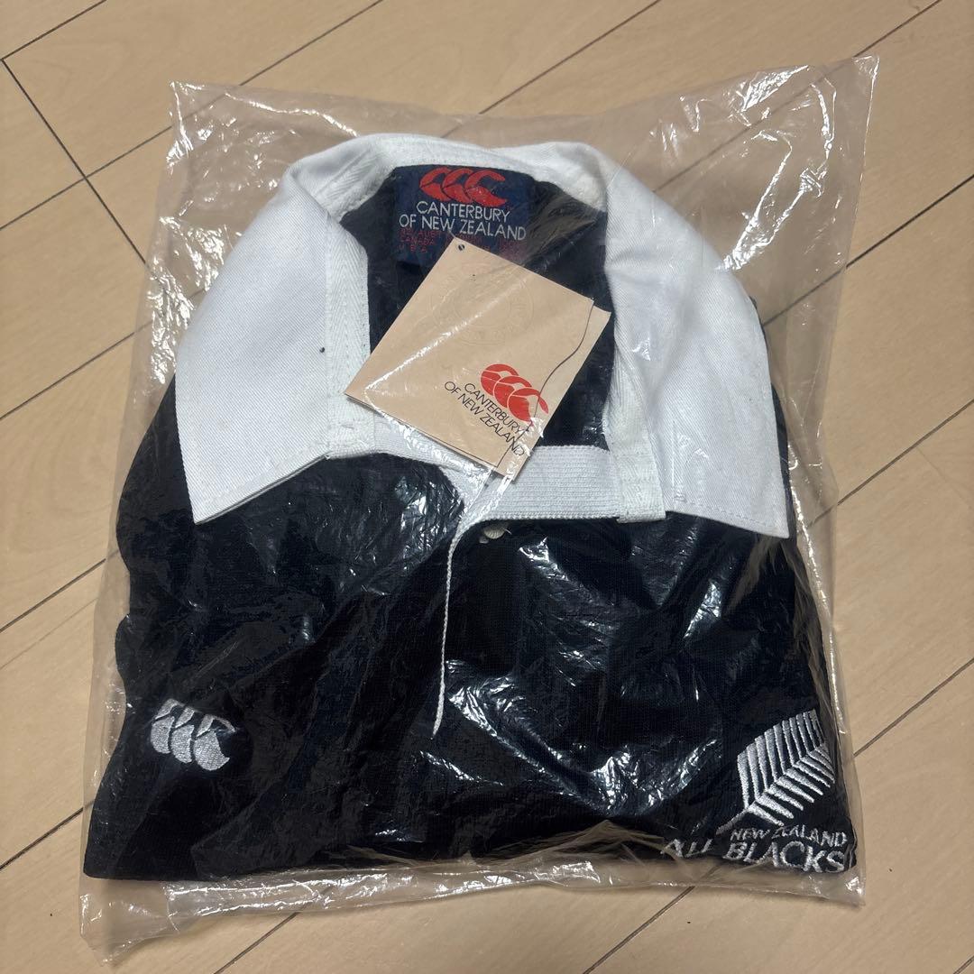 新品未開封！希少！Canterbury オールブラックス ラガーシャツ