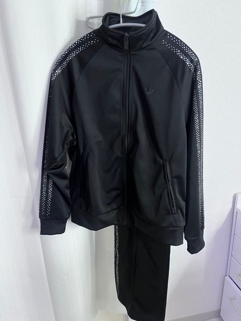adidas firebirdトラックジャケットパンツセット