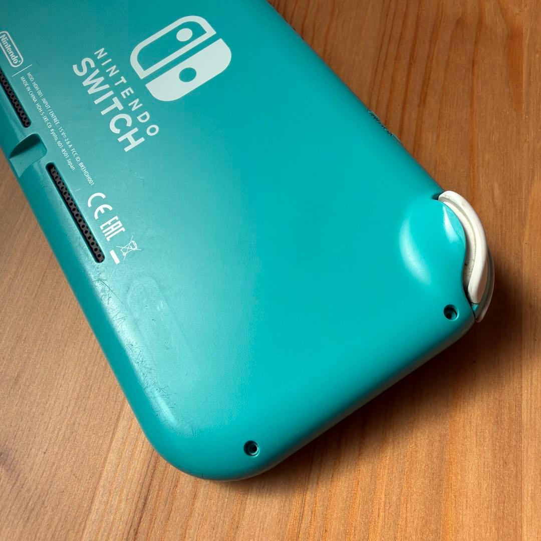 NINTENDO SWITCH LITE ジャンク品 エメラルド 電源つかない