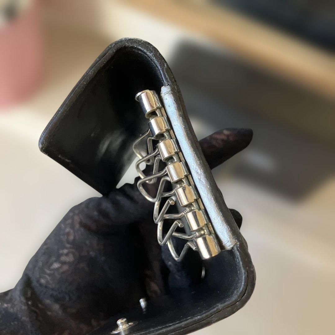 ［正規品］CHANEL キーケース　カメリア　シリアルシール付き
