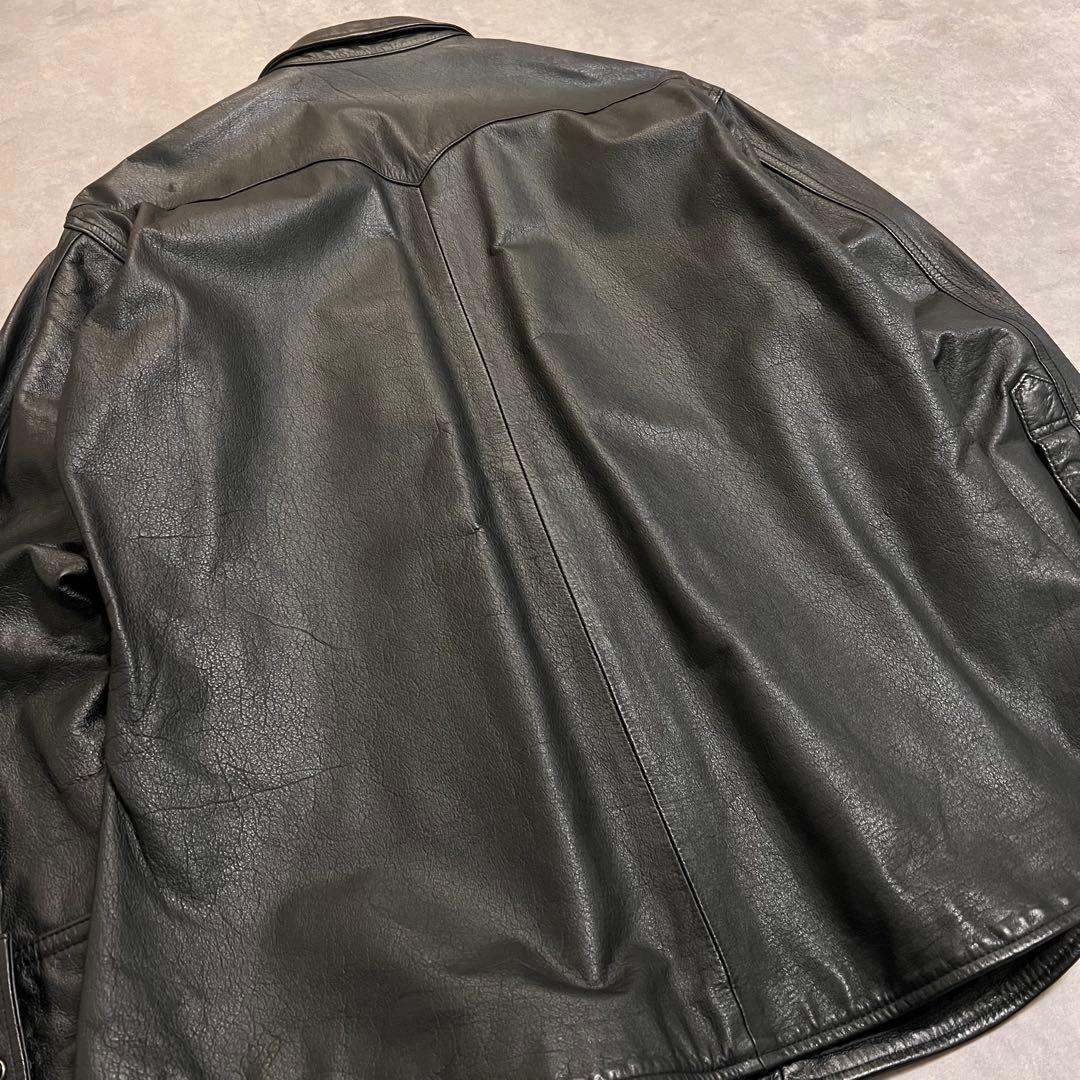 ジャケット・アウター MAVERICK 90s leather Western shirt