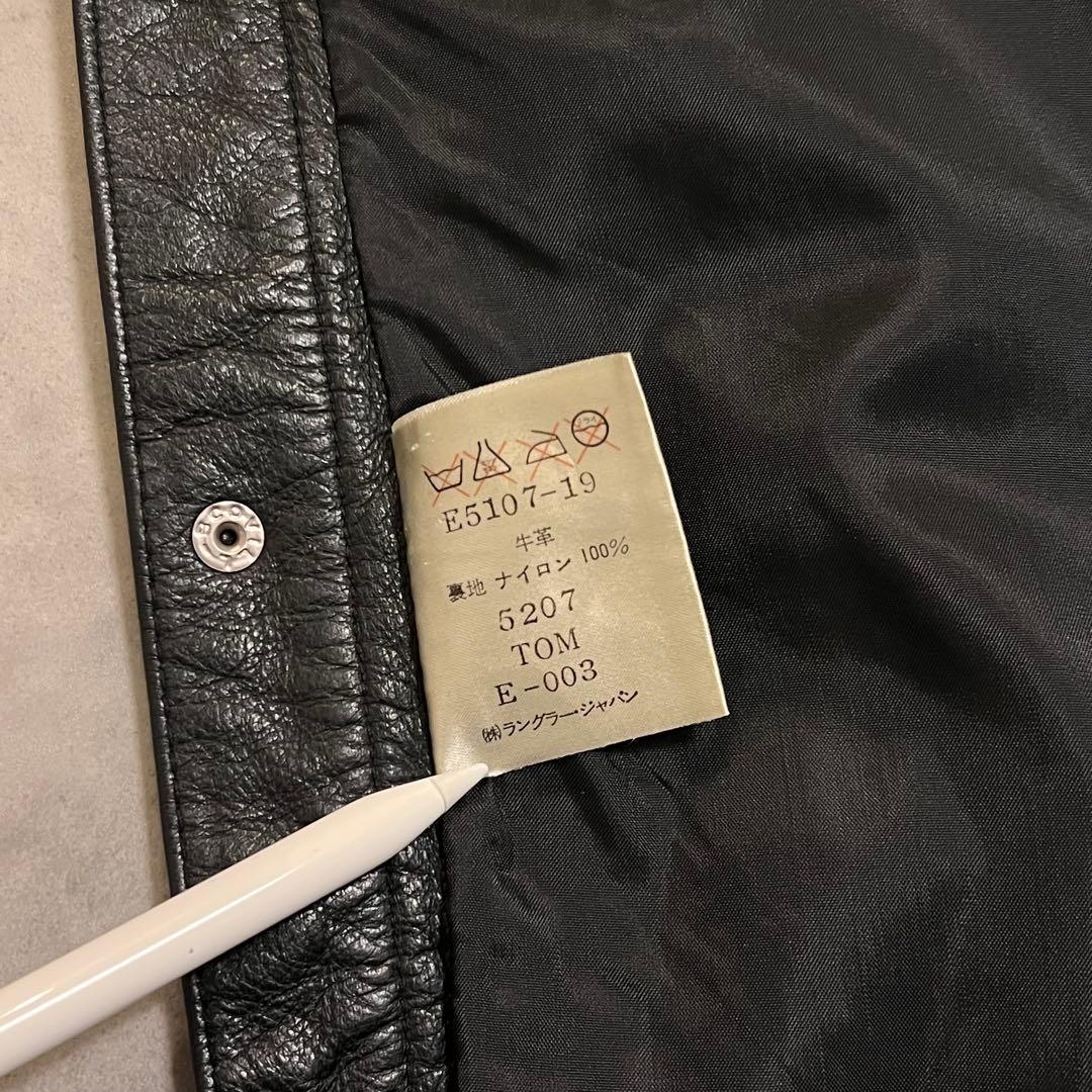ジャケット・アウター MAVERICK 90s leather Western shirt