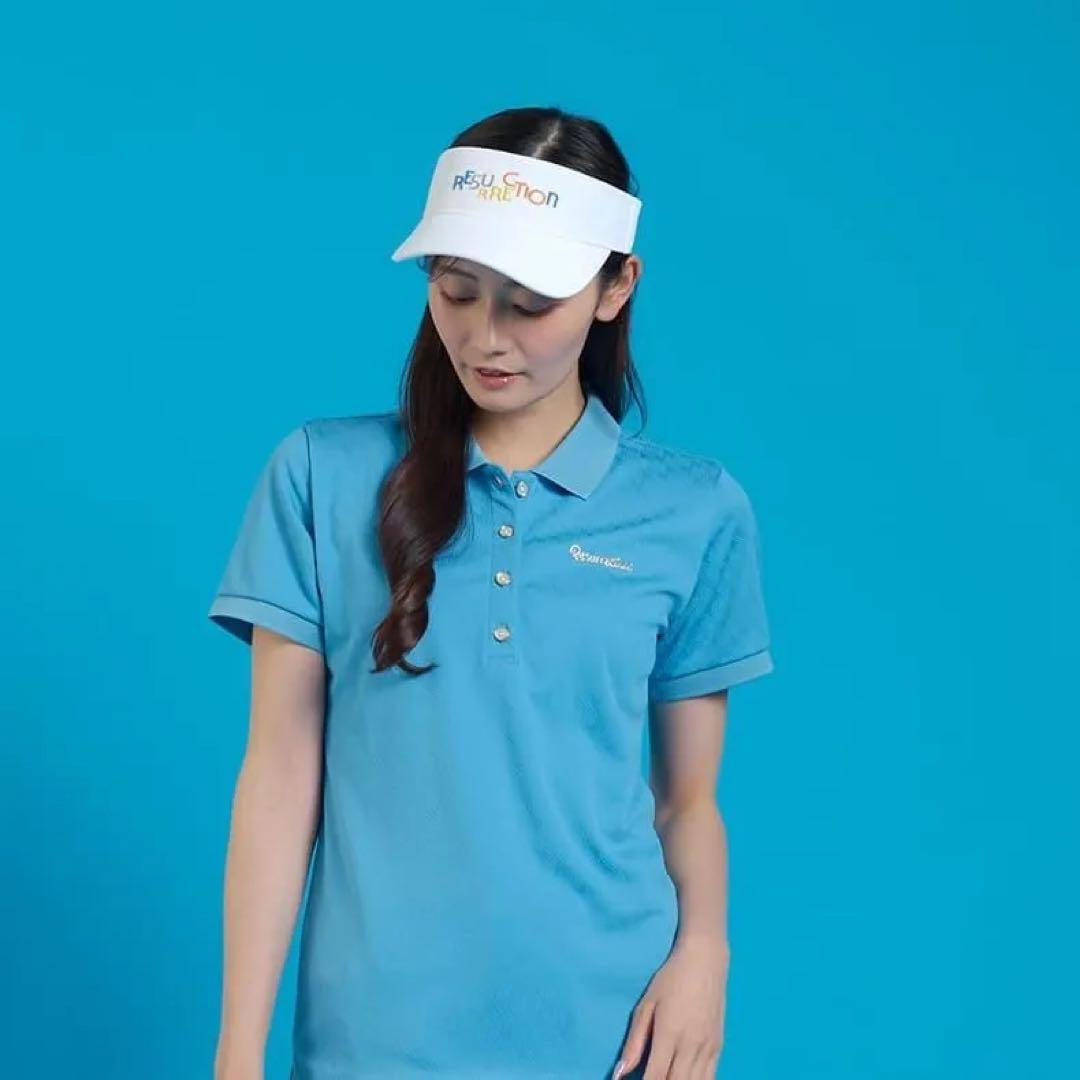 レザレクション　カラフルロゴサンバイザー