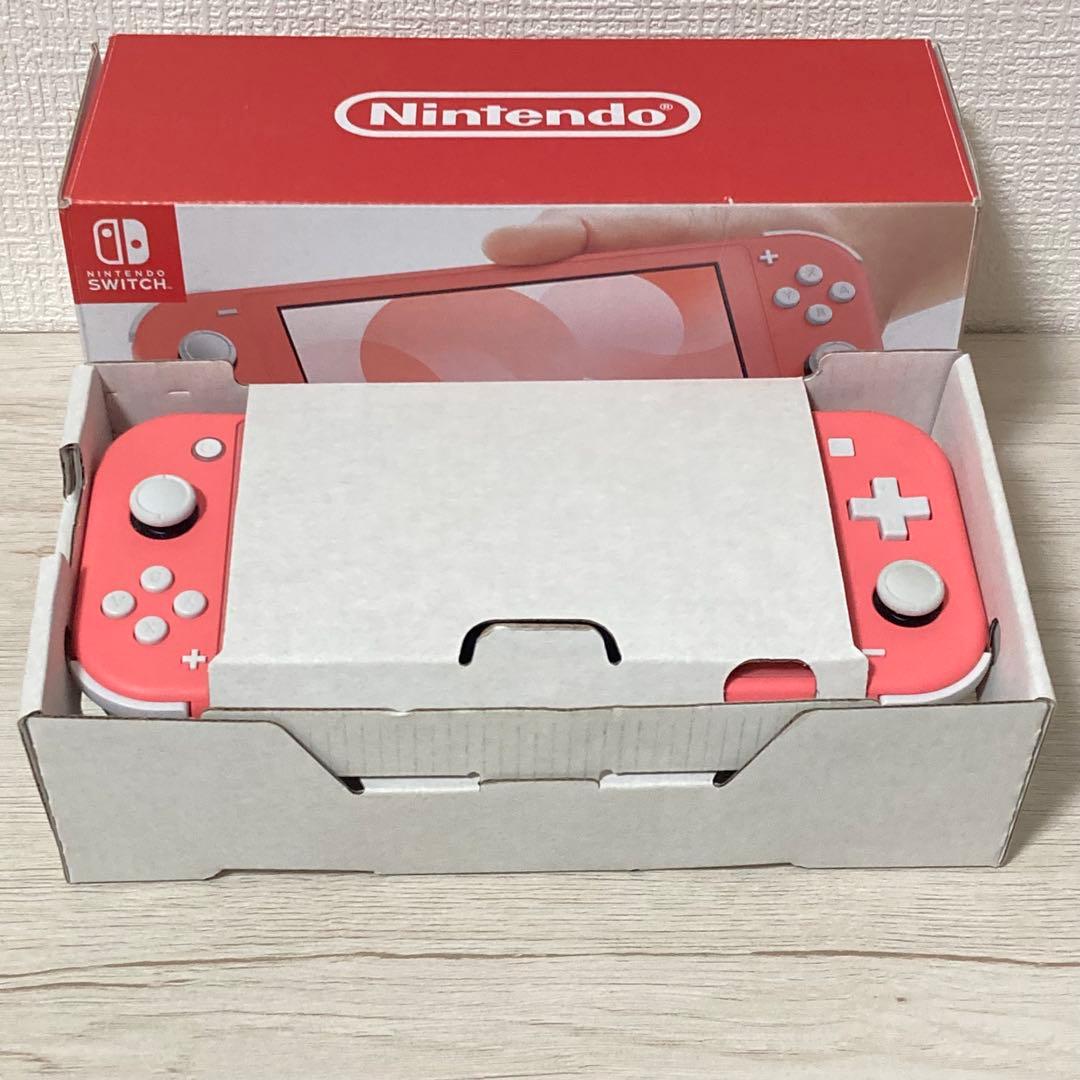 【箱アリ・極美品・桃鉄】Nintendo Switch Lite 本体 コーラル