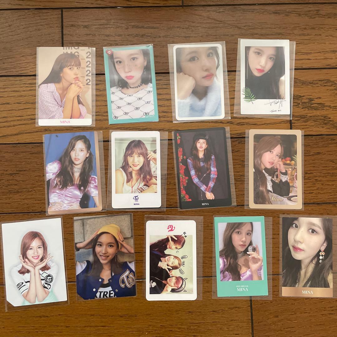 TWICE ミナ 公式トレカなど まとめ売り