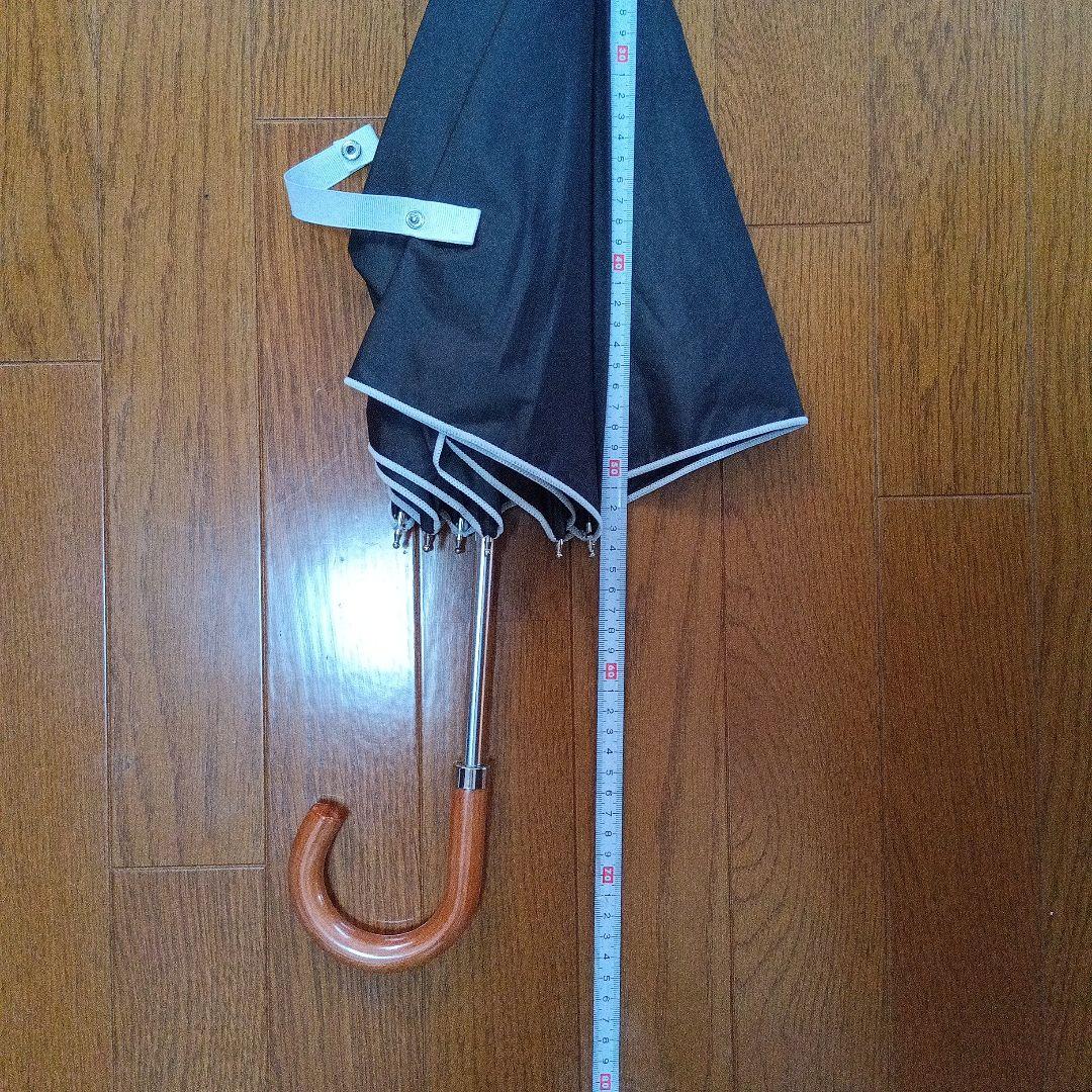 ポロ・ラルフ・ローレン 長傘 晴雨兼用 黒ショート 傘 日傘