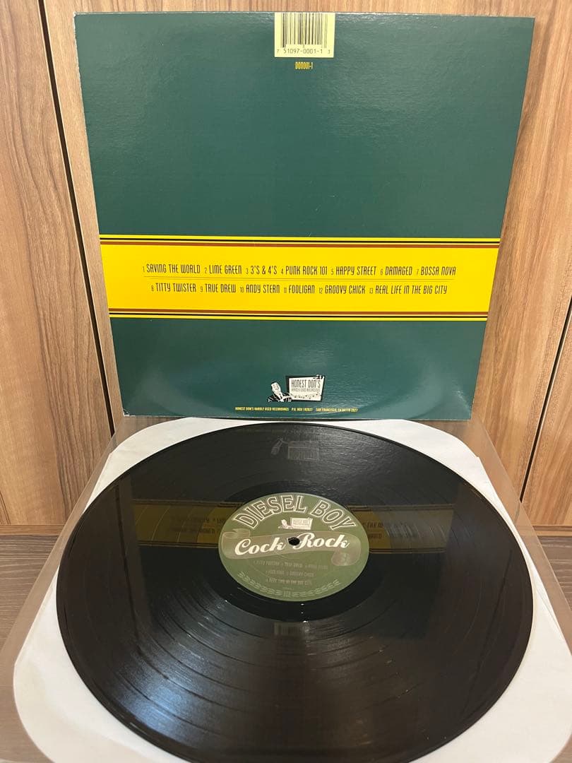 DIESEL BOY USパンク レコード96年オリジナル盤 1stアルバム