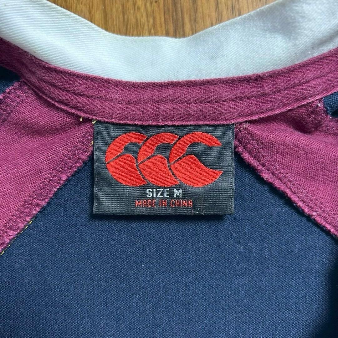 00's Canterbury クイーンランドレッズ 半袖 ラガーシャツ