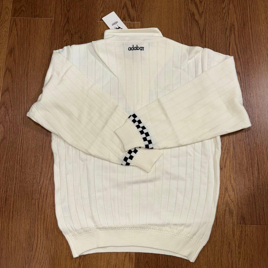 【未着用】Adabat アダバット ジップアップセーター Lサイズ