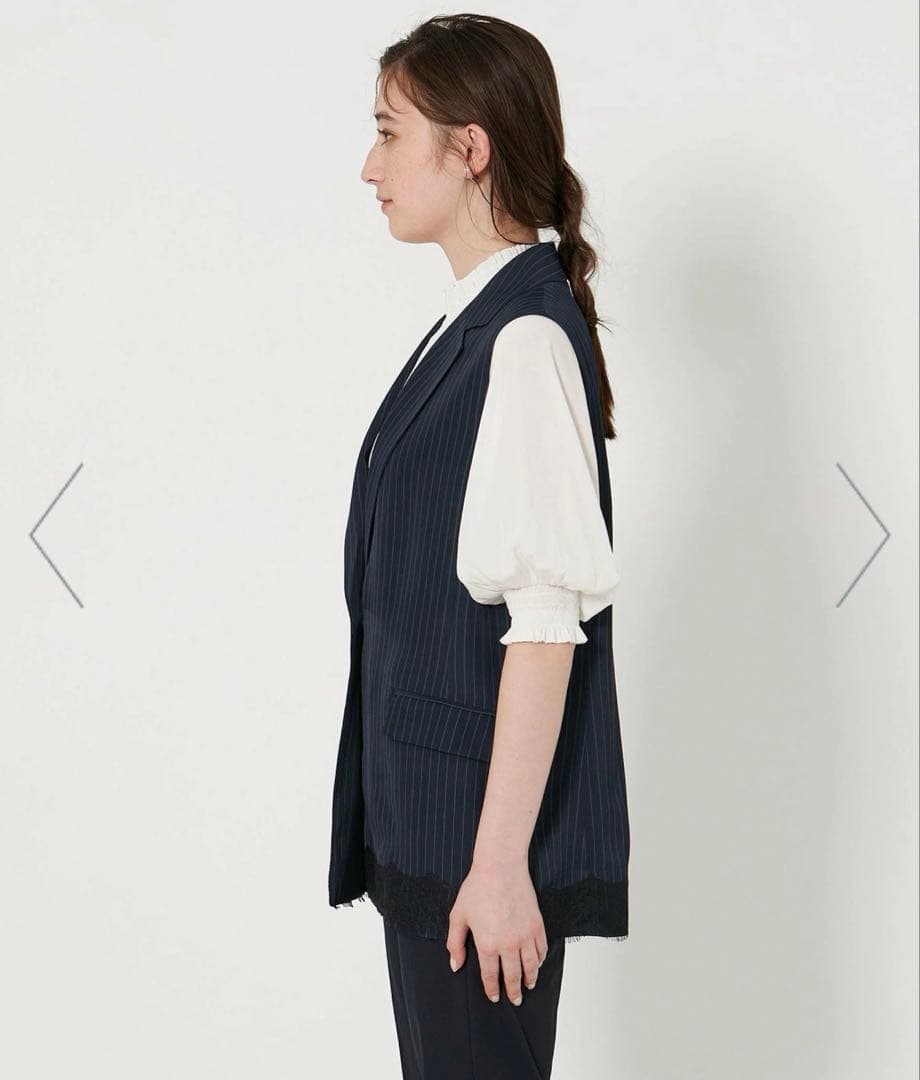 ☆専用です☆UNITED ARROWS☆ストライプ レース ベスト☆☆