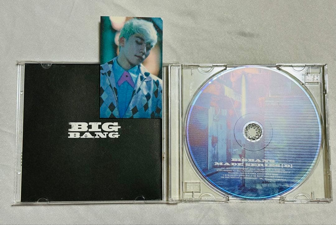 BIGBANG MADE SERIES CD 韓国盤 フォトカードスンリ