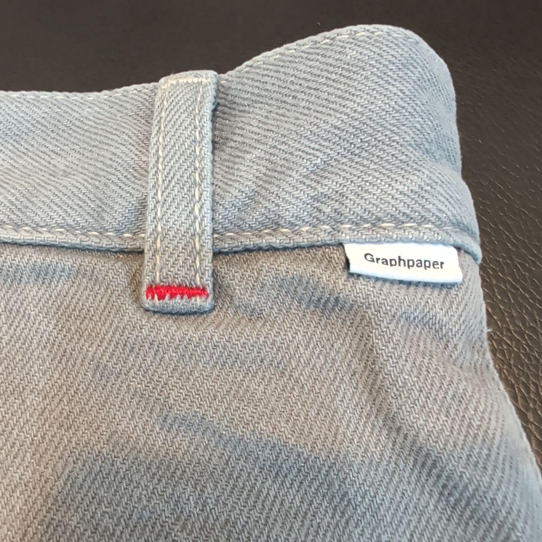 【希少】Gray Tone Cone Denim Two Tuck Pants