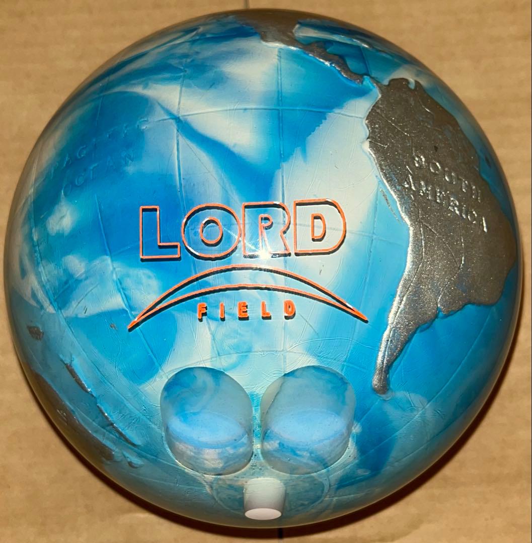 プラグ済み　日本未発売　ロードフィールド　地球儀柄クリアボール