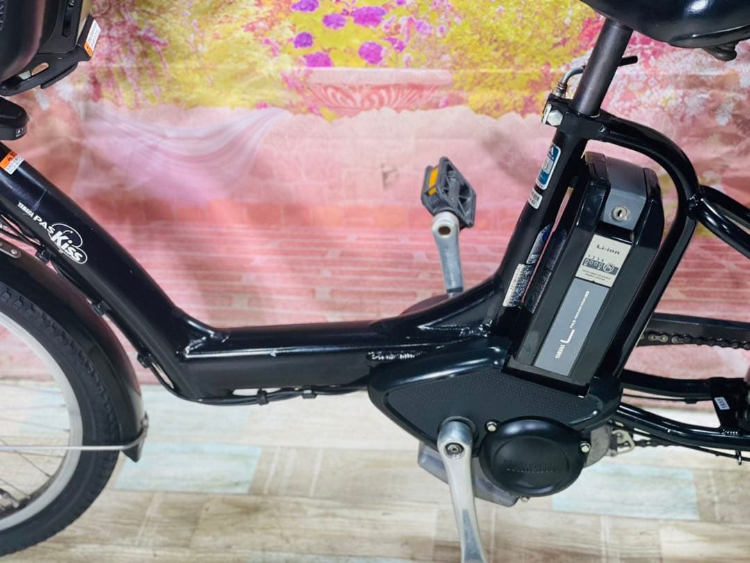 K1837 電動自転車ヤマハ子供乗せ 20インチ 8.9Ah ブラック