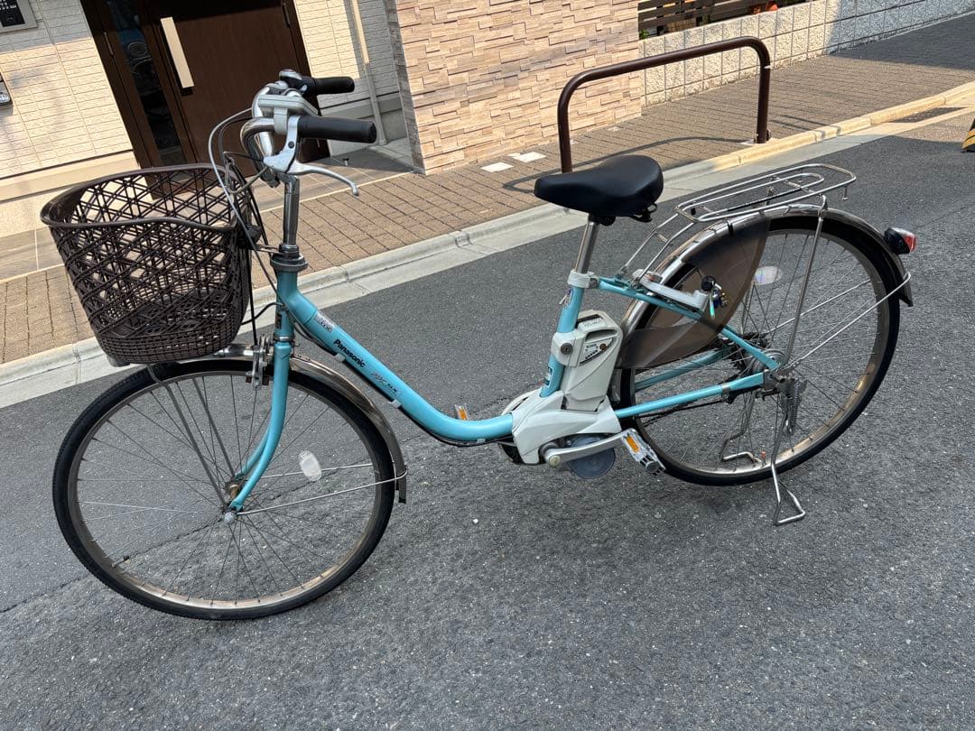 Panasonic水色 電動アシスト自転車 シティタイプ