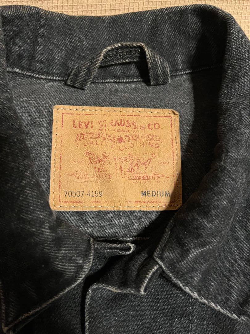 90s Levi's リーバイス usa製 70507-4159 ブラック 黒