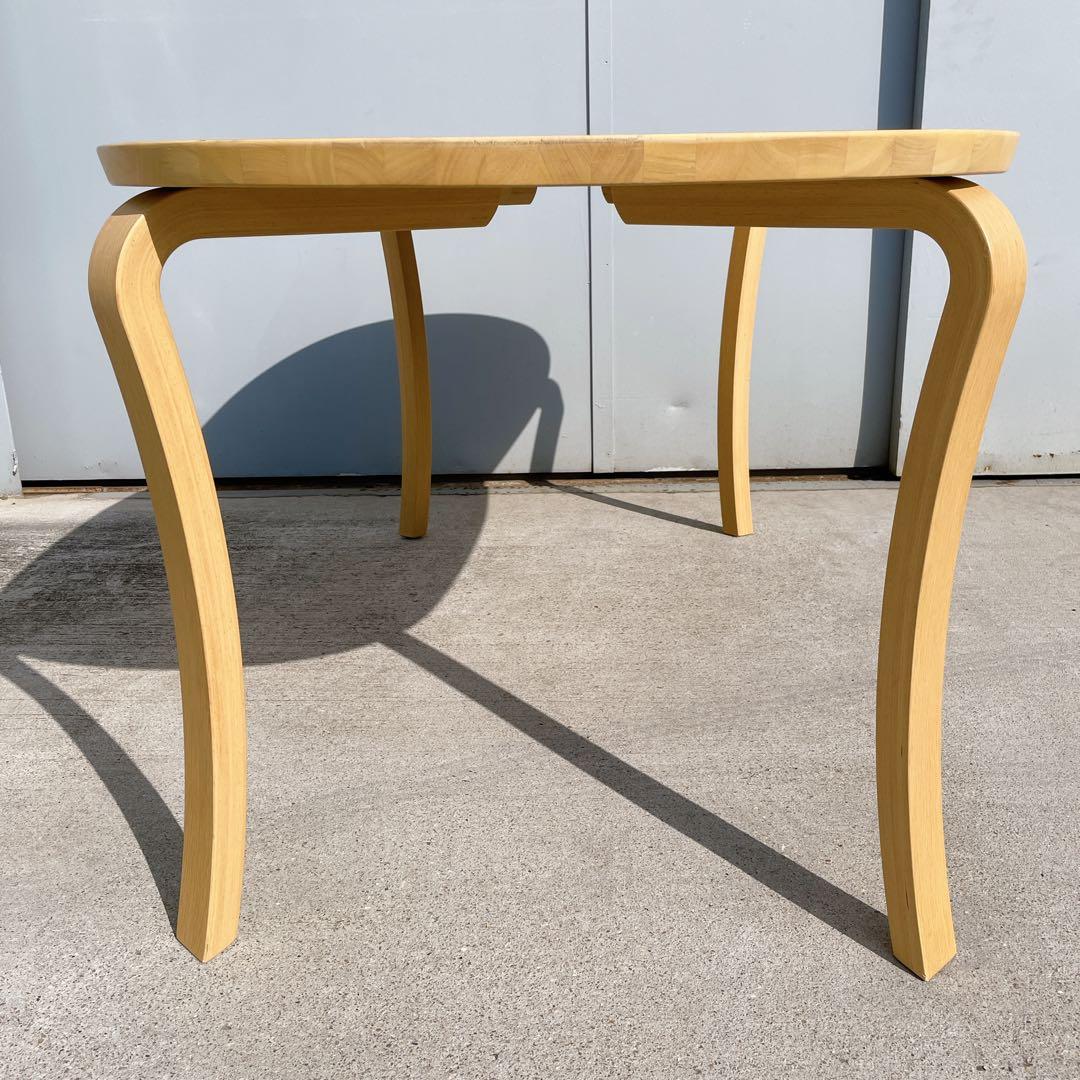 【美品】冨士ファニチア FUJI FURNITURE 楕円ダイニングテーブル