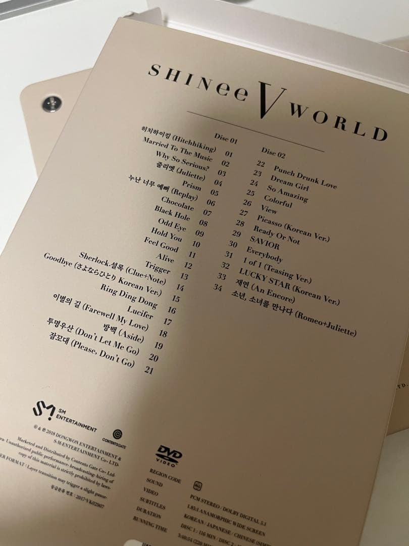 shinee sw5 ソウルコン dvd