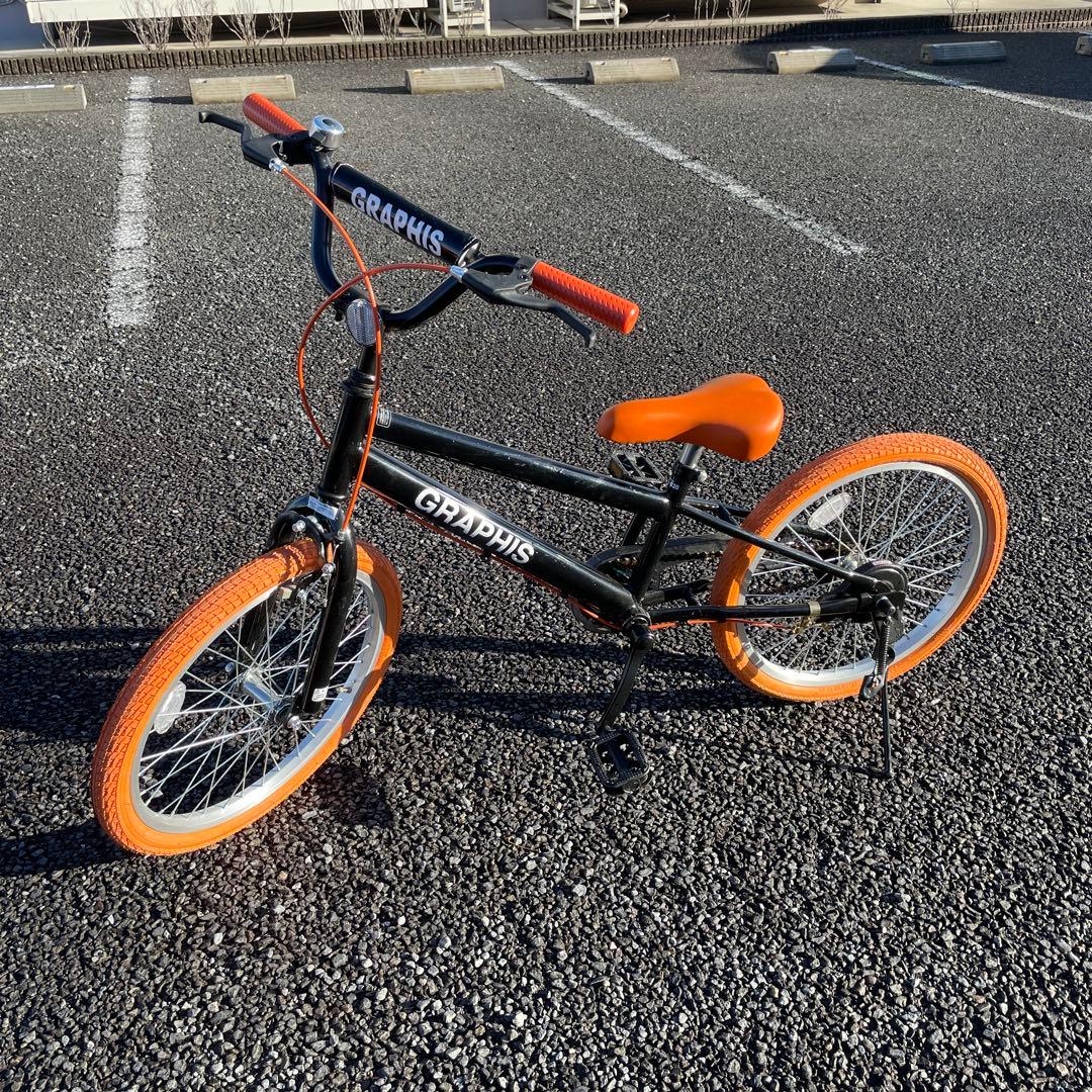 NK　子供用自転車 GR-B20 BMXタイプ　自転車引き取り限定