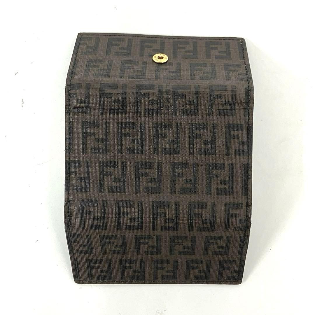 大人気☆FENDI☆フェンディ☆キーケース☆6連☆ズッカ☆キャンバス☆ブラウン