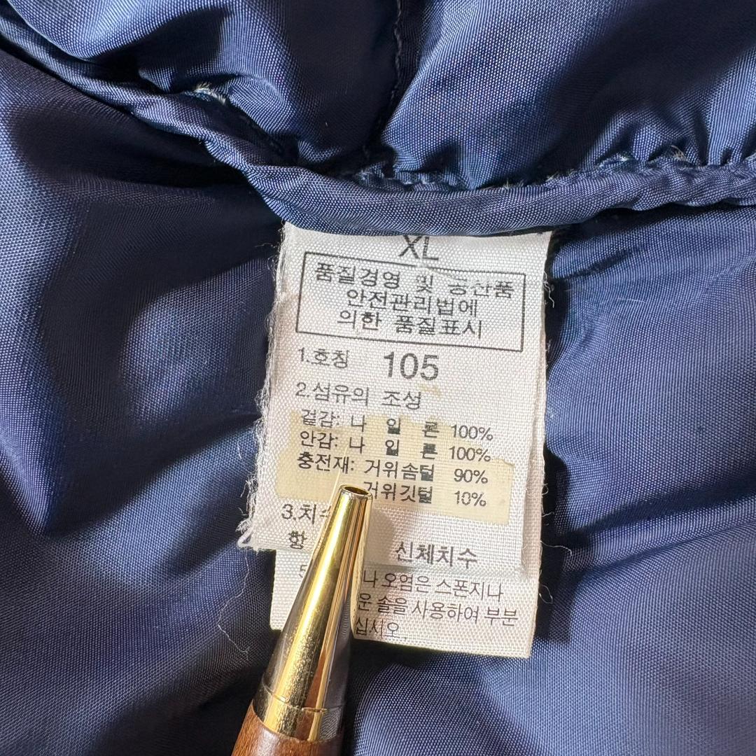 ノースフェイス ヌプシ ダウンベスト 700 ネイビー XL