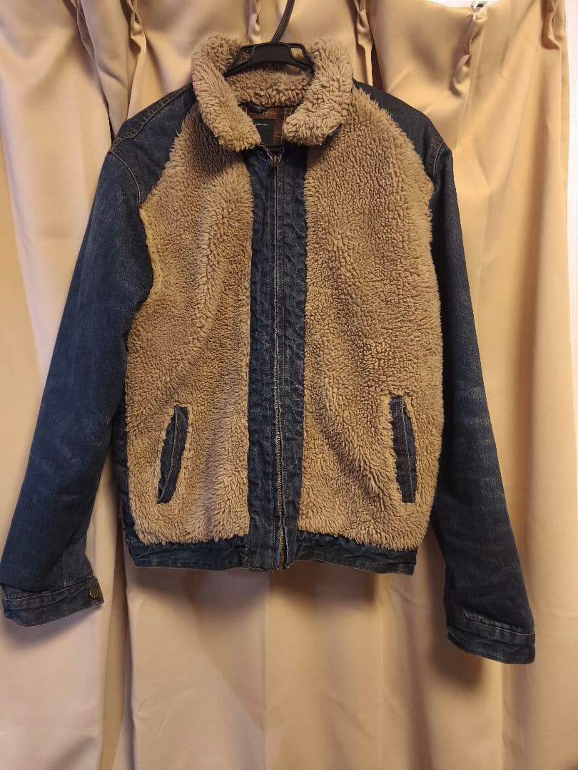 S*s様 ZARA グリズリージャケット デニム ボア