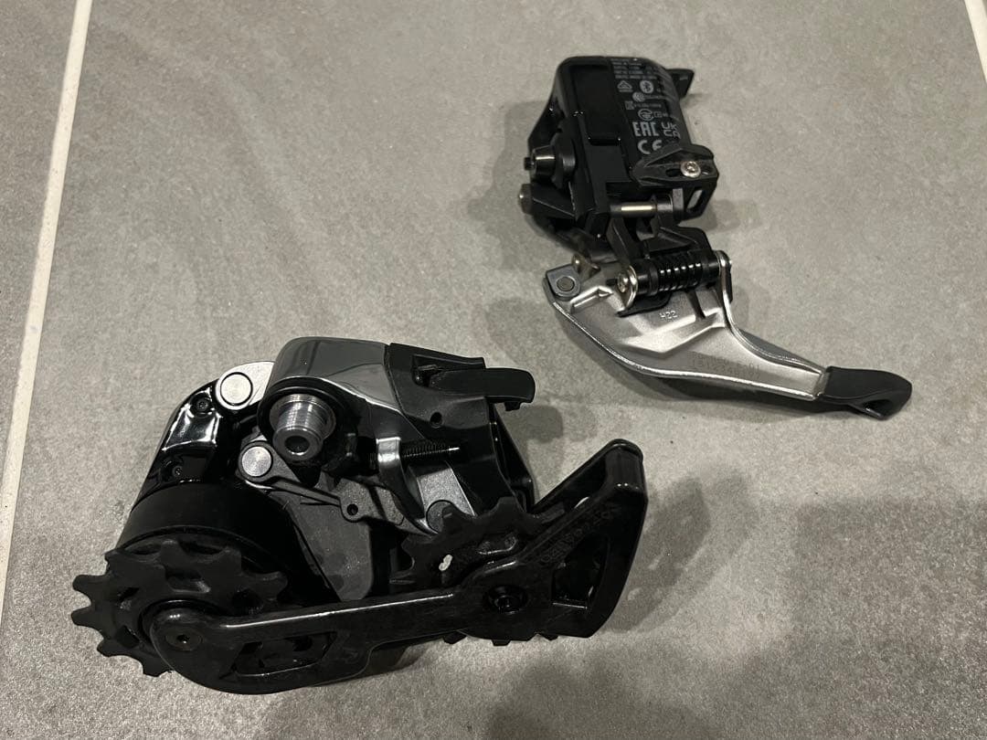 美品 SRAM RED ETAP AXS D1 HRD 2x12 グループセット