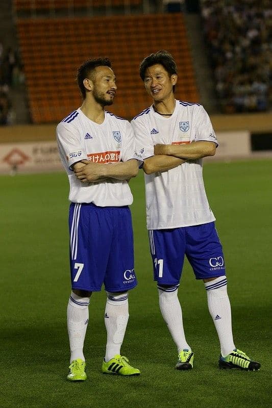 2013 藤田俊哉引退試合　三浦知良　アディダスオフィシャルユニフォーム