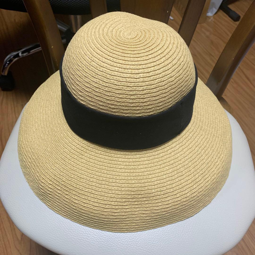 帽子 CLANE / ROUND BRIM STRAW HAT