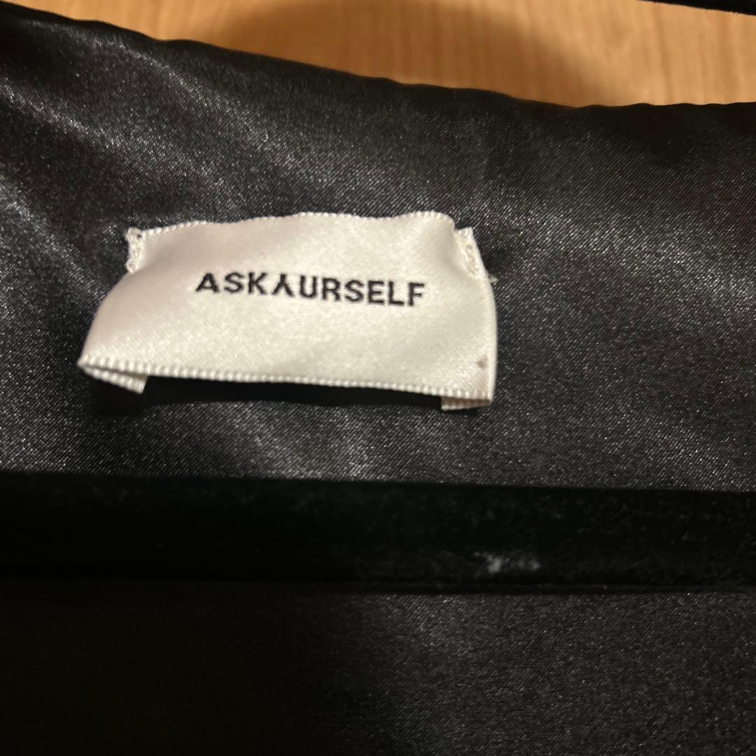 ジャケット・アウター ASKYURSELF MILITARY CANVAS PUFFER VEST