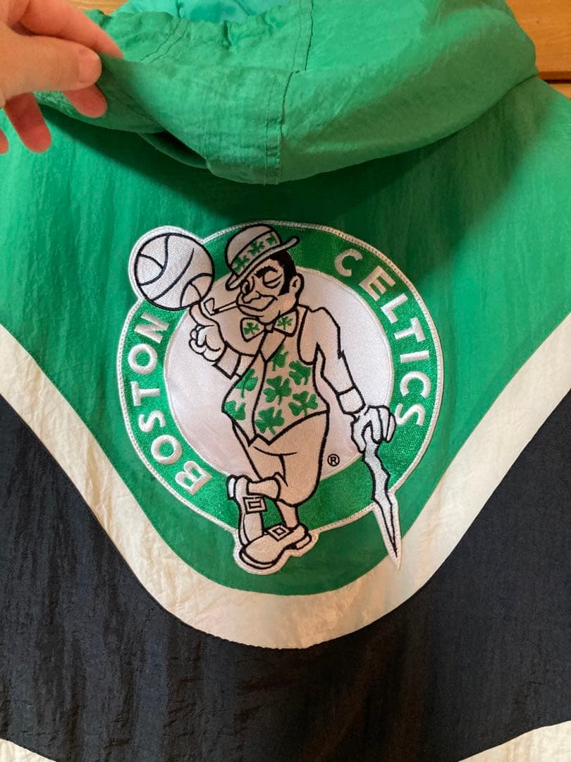 90年代 APEX ONE NBA 中綿ジャケット ボストン・セルティックス