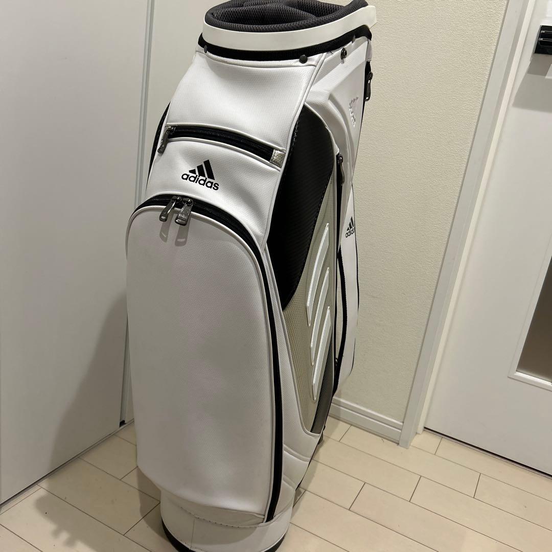 美品！アディダス ゴルフ BG329 キャディバッグ 9.5型 3.4kg