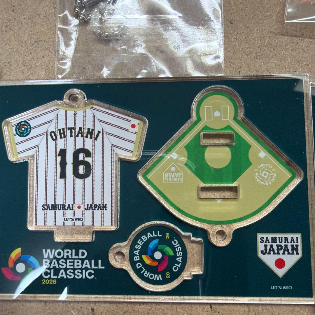 【激レア】大谷翔平&山本由伸WBCアクリルスタンドキーホルダー