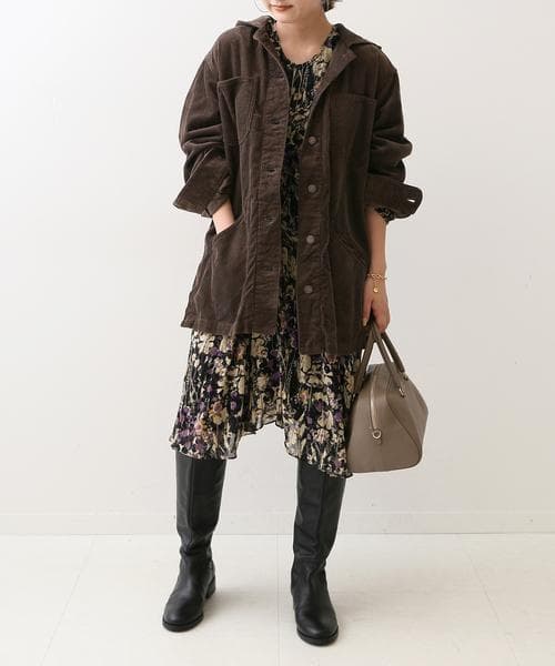 新品 MEYAME Corduroy Hooded Jacket メヤメ