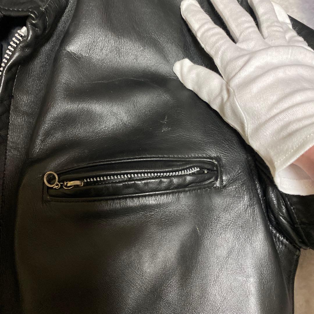 USA製　SCHOTT　ショット　シングルライダース　レザージャケット