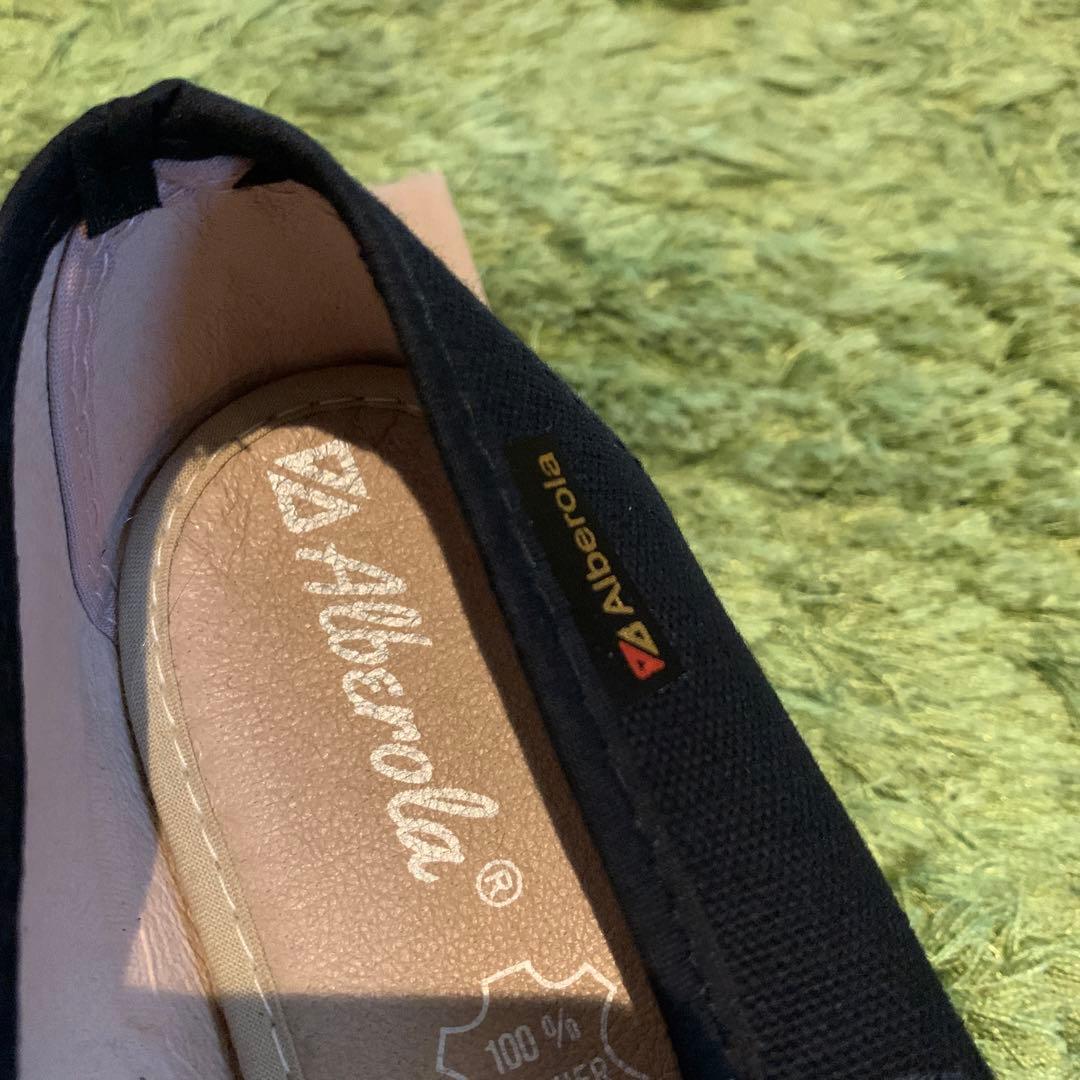 アルヴェローラ　キャンバスバレエシューズ