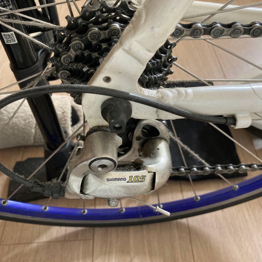 Trek ロードバイク パールホワイト カスタマイズ パーツ多数