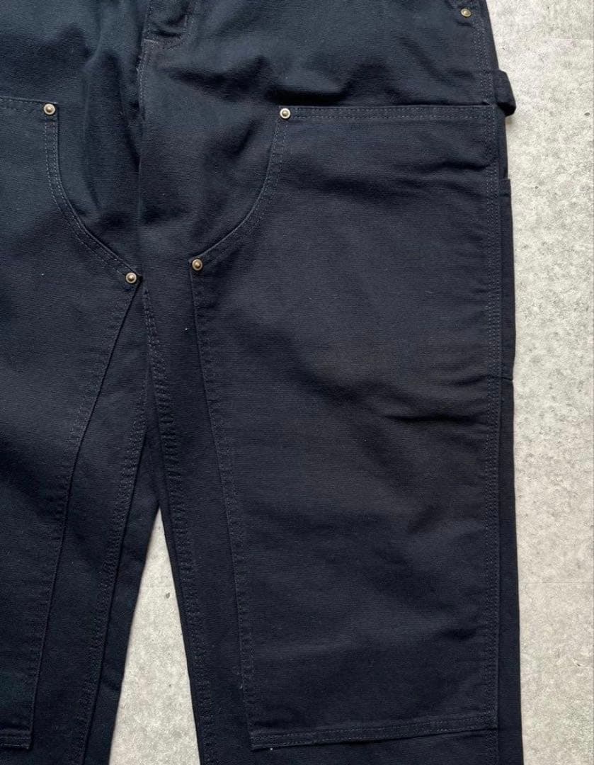 Carhartt カーハート ダブルニー ダックパンツ 34×30 ブラック