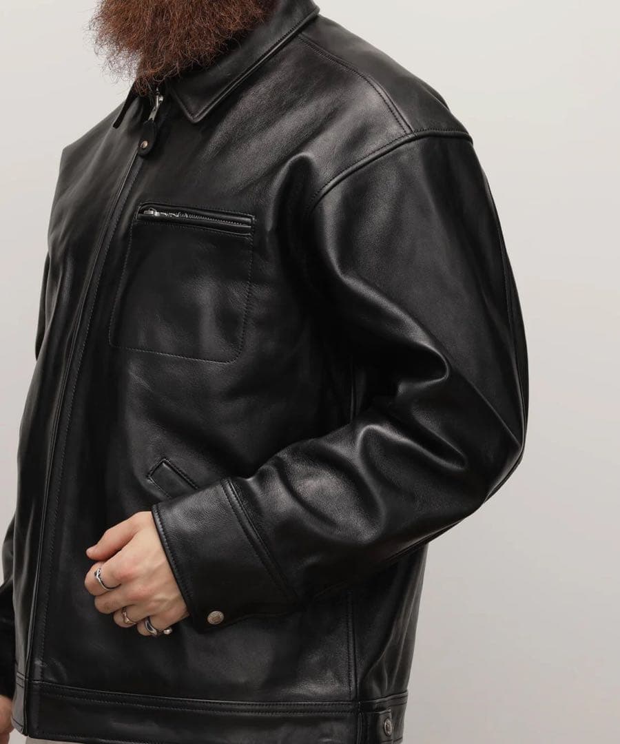 SCHOTT LEATHER JACKET レザートラッカージャケット M
