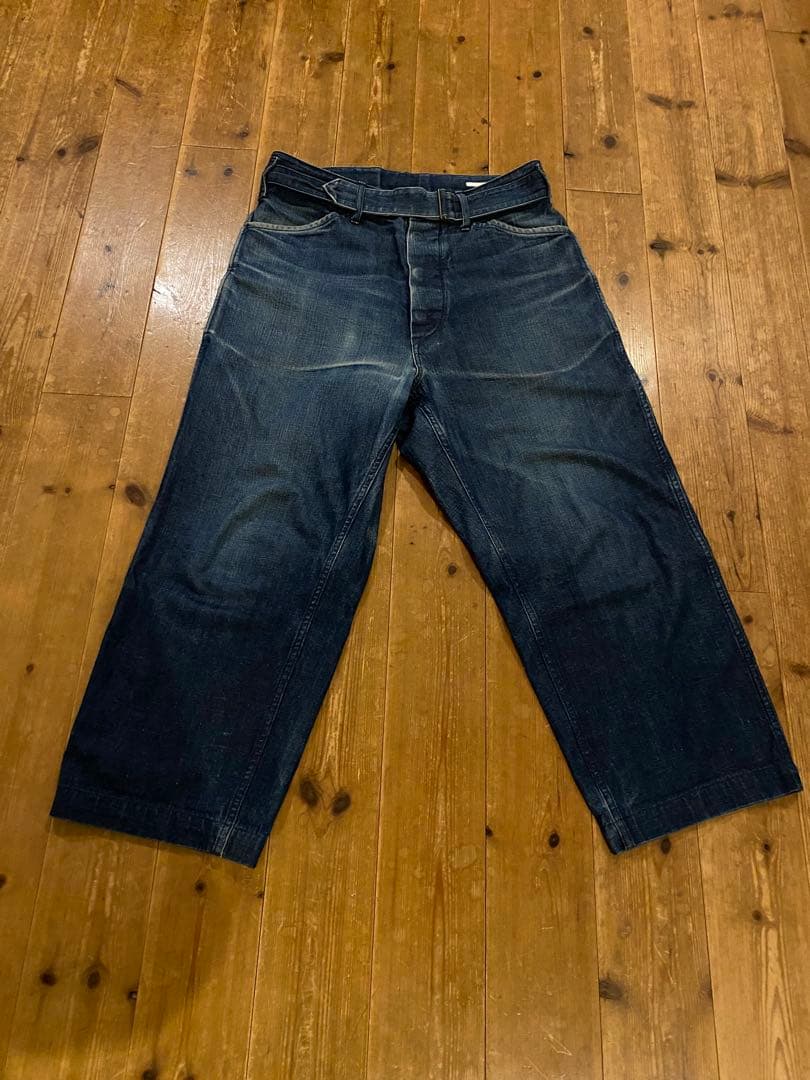 comoli デニムJKT ベルデットデニム セットアップ