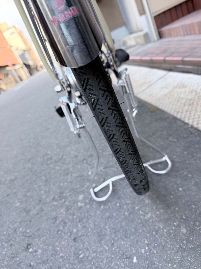 大阪府　ヤマハ 電動アシスト自転車 前バスケット付き