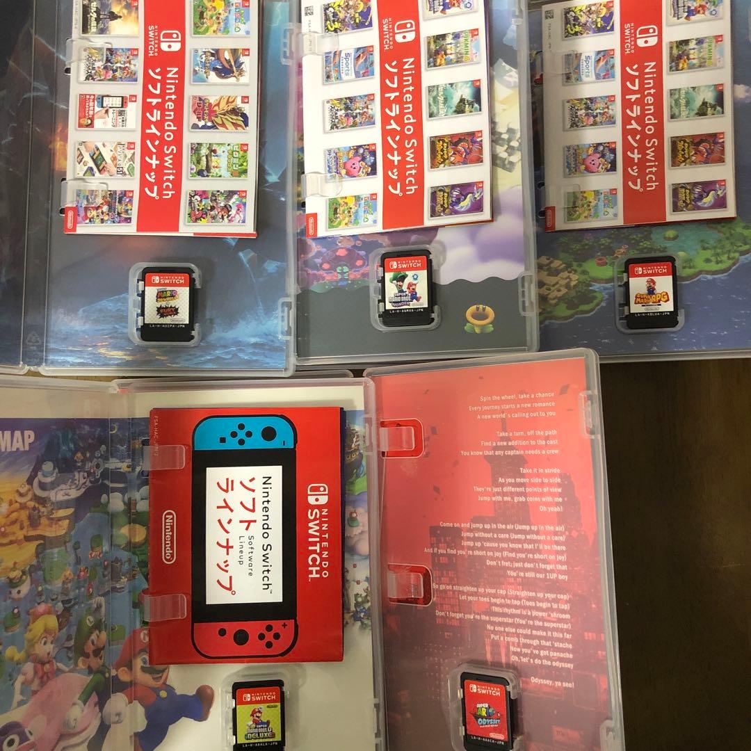Nintendo Switchソフト マリオ 5点セット