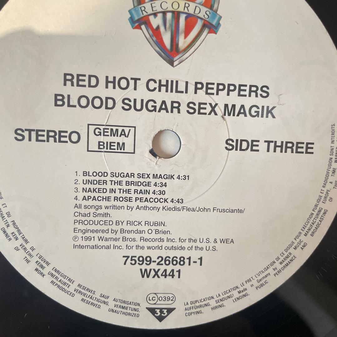 洋楽 RedHotChiliPeppers-BloodSugarSexMagik EU