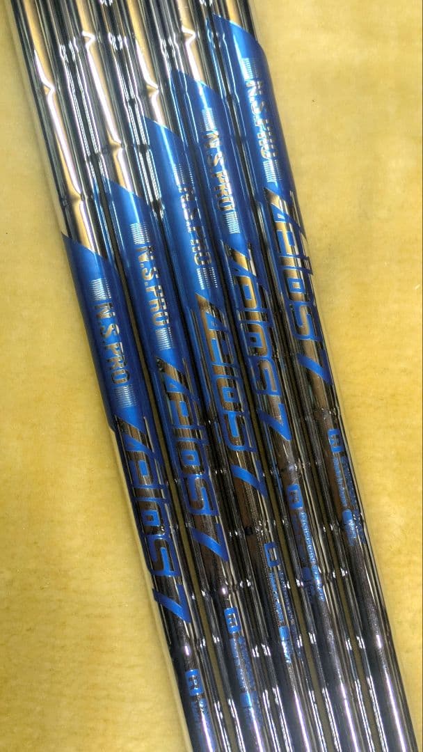 ゼロス　ZELOS-7(R) 5本セット 6〜P用